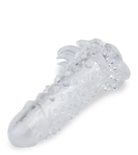 Load image into Gallery viewer, Genoppte Penishülle Crystal