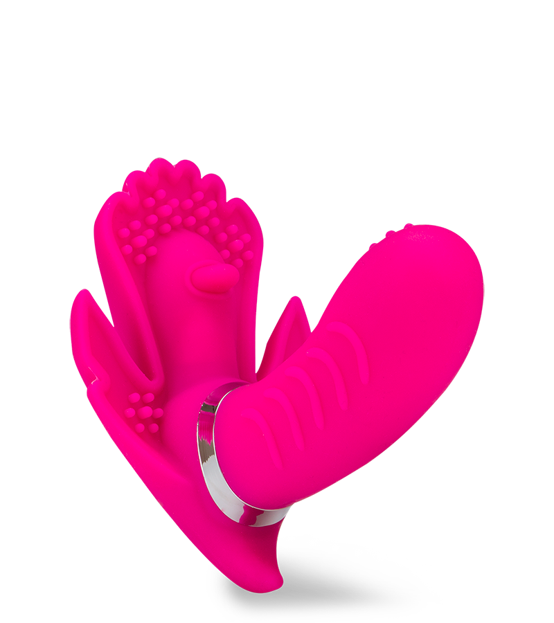 Genoppter Butterfly mit Innendildo