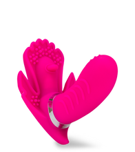 Load image into Gallery viewer, Genoppter Butterfly mit Innendildo