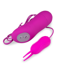 Load image into Gallery viewer, Genoppter Klitorisstimulator Pink Devil