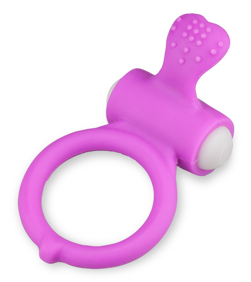Genoppter Vibro-Penisring aus Silikon