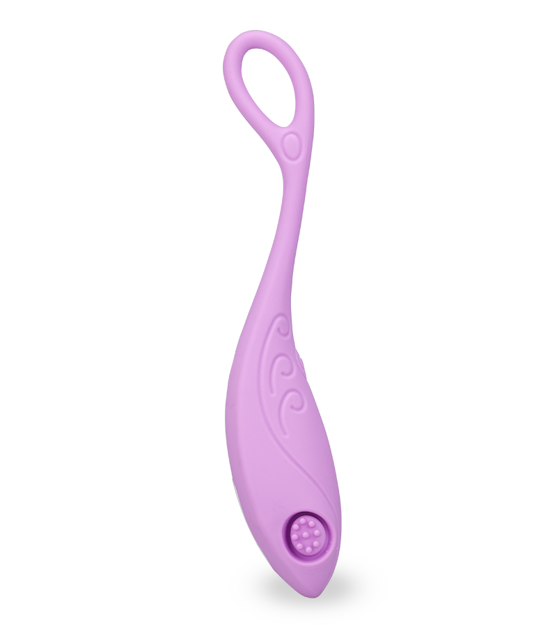 Genopptes Vibro-Ei mit Funkfernbedienung