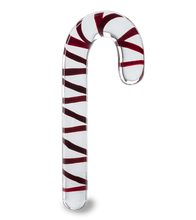 Load image into Gallery viewer, Glasdildo Candy Cane