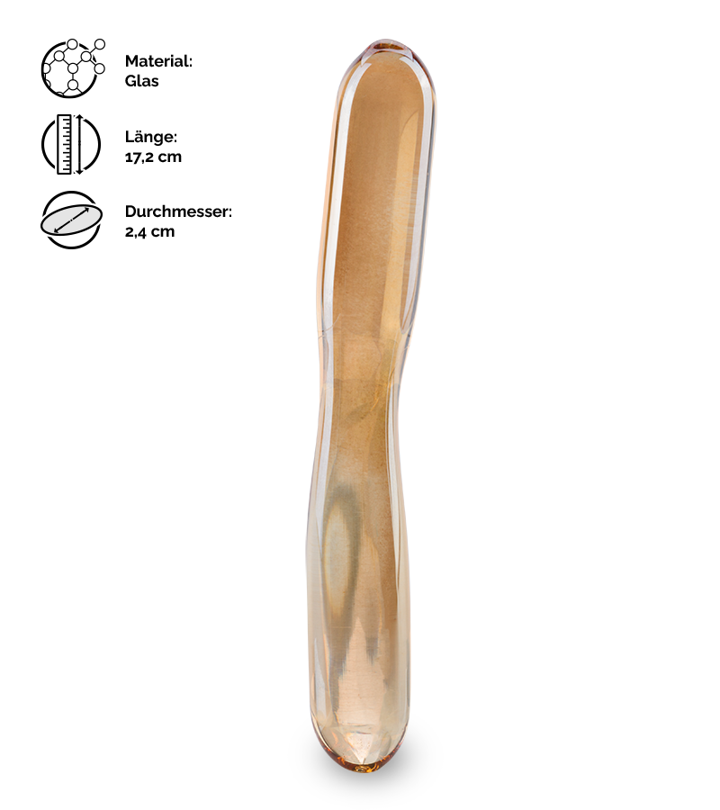 Glasdildo Goldie