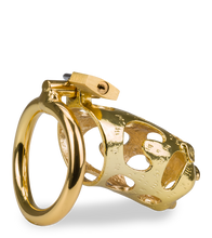 Load image into Gallery viewer, Goldfarbener Keuschheitsgürtel chinesische Astrologie Schwein