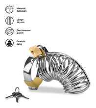 Load image into Gallery viewer, Keuschheitsgürtel für Männer Snaily
