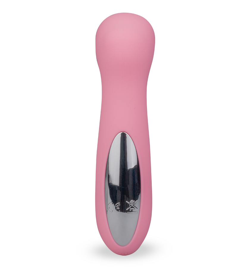 Kleiner Klitoris- und G-Punkt-Vibrator mit gekrümmter Spitze