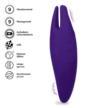 Load image into Gallery viewer, Klitoris-Massager mit Vibration Chiara
