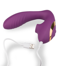 Load image into Gallery viewer, Klitorisstimulator mit Druckwellen und Vibration Darling