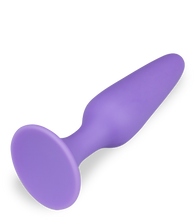 Load image into Gallery viewer, Konischer Buttplug mit Saugfuß