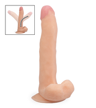 Load image into Gallery viewer, Langer Dildo mit Metallskelett