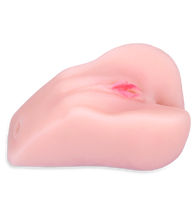 Load image into Gallery viewer, Lebensgroße Gummimuschi Vagina und Anus mit Vibration
