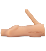 Load image into Gallery viewer, Männliche Silikonpuppe mit großem Dildo Theo
