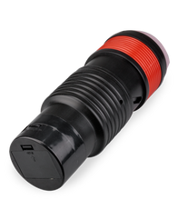 Load image into Gallery viewer, Manueller Teleskop-Masturbator mit Vibration