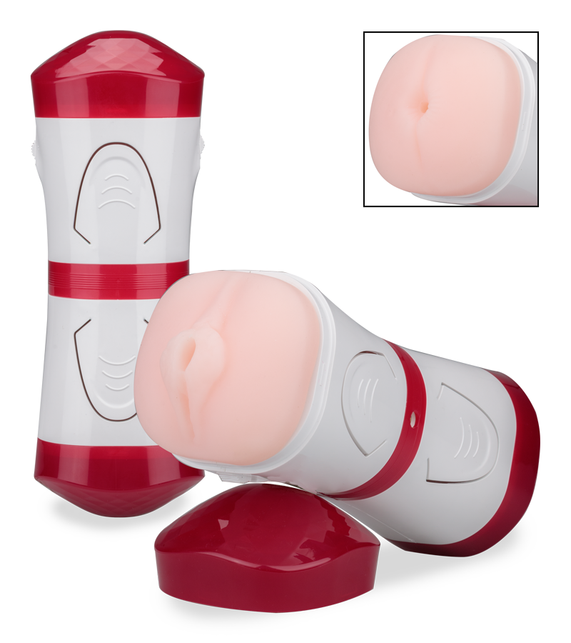 Masturbator mit 2 Öffnungen Anus und Vagina