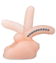 Load image into Gallery viewer, Masturbator mit Vagina, Anus und Dildo