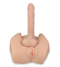 Load image into Gallery viewer, Masturbator mit Vagina und Dildo