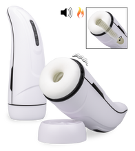Load image into Gallery viewer, Masturbator mit Vibration, Heiz- und Leckfunktion Asher