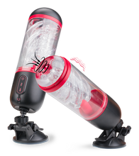 Load image into Gallery viewer, Masturbator mit Vibration und Saugfunktion Audacious