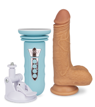 Load image into Gallery viewer, Mini-Sexmaschine mit Saugnapfdildo