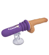 Load image into Gallery viewer, Mini-Sexmaschine mit Saugnapfdildo