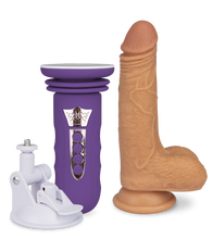Load image into Gallery viewer, Mini-Sexmaschine mit Saugnapfdildo
