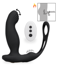 Load image into Gallery viewer, Multifunktionaler Prostata-Stimulator mit Cockringen Hubert