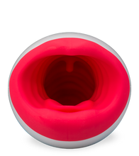 Load image into Gallery viewer, Mund-Masturbator mit Vibration und Heizung Blue Viper