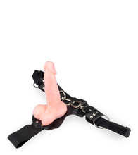 Load image into Gallery viewer, Naturdildo mit O-Ring-Gurt