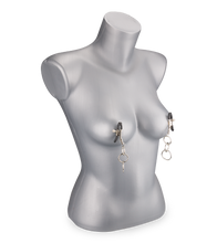 Load image into Gallery viewer, Nippelklemmen mit 3 Metallringen