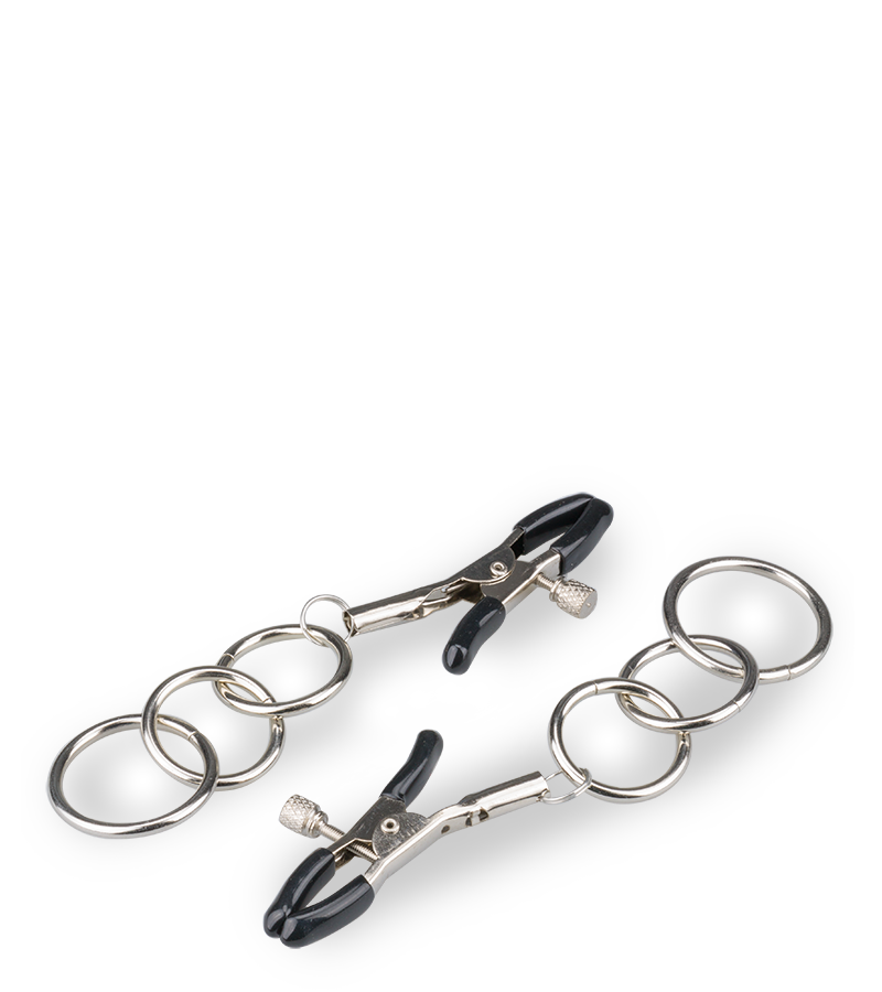 Nippelklemmen mit 3 Metallringen