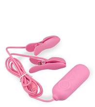 Load image into Gallery viewer, Nippelklemmen mit Estim und Vibration