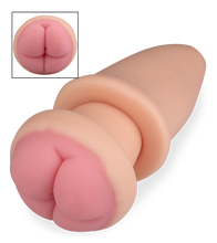 Load image into Gallery viewer, Penetrierbarer Analplug mit Anus-Öffnung