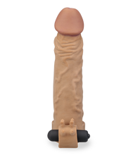 Load image into Gallery viewer, Penis-Extender mit Analdildo und Klitorisvibrator