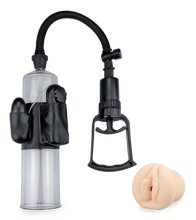 Load image into Gallery viewer, Penispumpe mit Vibration und Vagina-Manschette