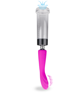 Penispumpe und Vibrator mit 7 Modi