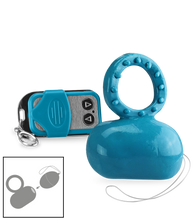Load image into Gallery viewer, Penisring mit ferngesteuertem Vibro-Bullet
