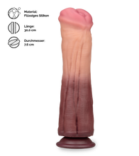 Load image into Gallery viewer, Pferdedildo aus Liquid Silicone Beast
