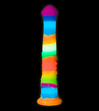 Load image into Gallery viewer, Phosphoreszierender Dildo mit Saugnapf Pferd