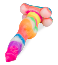 Load image into Gallery viewer, Phosphoreszierender Dildo mit Saugnapf Schäferhund
