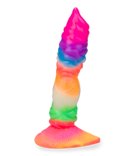 Load image into Gallery viewer, Phosphoreszierender Dildo mit Saugnapf Wolf