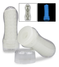 Load image into Gallery viewer, Phosphoreszierender Masturbator mit Rillen Lumino