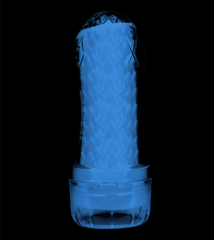 Load image into Gallery viewer, Phosphoreszierender Masturbator mit Rillen Lumino