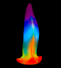 Load image into Gallery viewer, Phosphoreszierender Saugnapf-Dildo aus Silikon Zunge