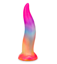 Load image into Gallery viewer, Phosphoreszierender Saugnapf-Dildo aus Silikon Zunge