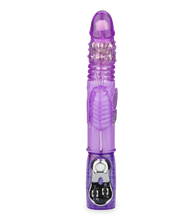 Load image into Gallery viewer, Pinker XL-Rabbit-Vibrator Butterfly mit Stoßfunktion