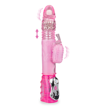 Load image into Gallery viewer, Pinker XL-Rabbit-Vibrator Butterfly mit Stoßfunktion