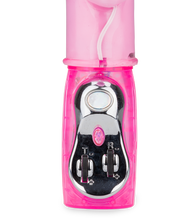 Load image into Gallery viewer, Pinker XL-Rabbit-Vibrator Butterfly mit Stoßfunktion