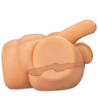 Load image into Gallery viewer, Po-Masturbator mit Anus und weichem Penis