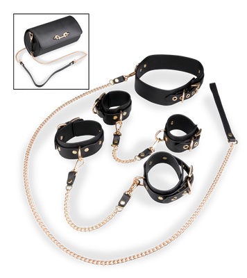 Premium Bondage-Set mit Aufbewahrungsbeutel